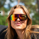 Zonnebril | Oranje crossbril
